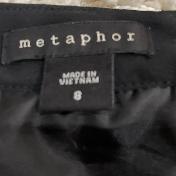 Metaphor size 8 Gold/Black thread mini skirt Christmas or New Year’s Eve - Picture 2 of 4